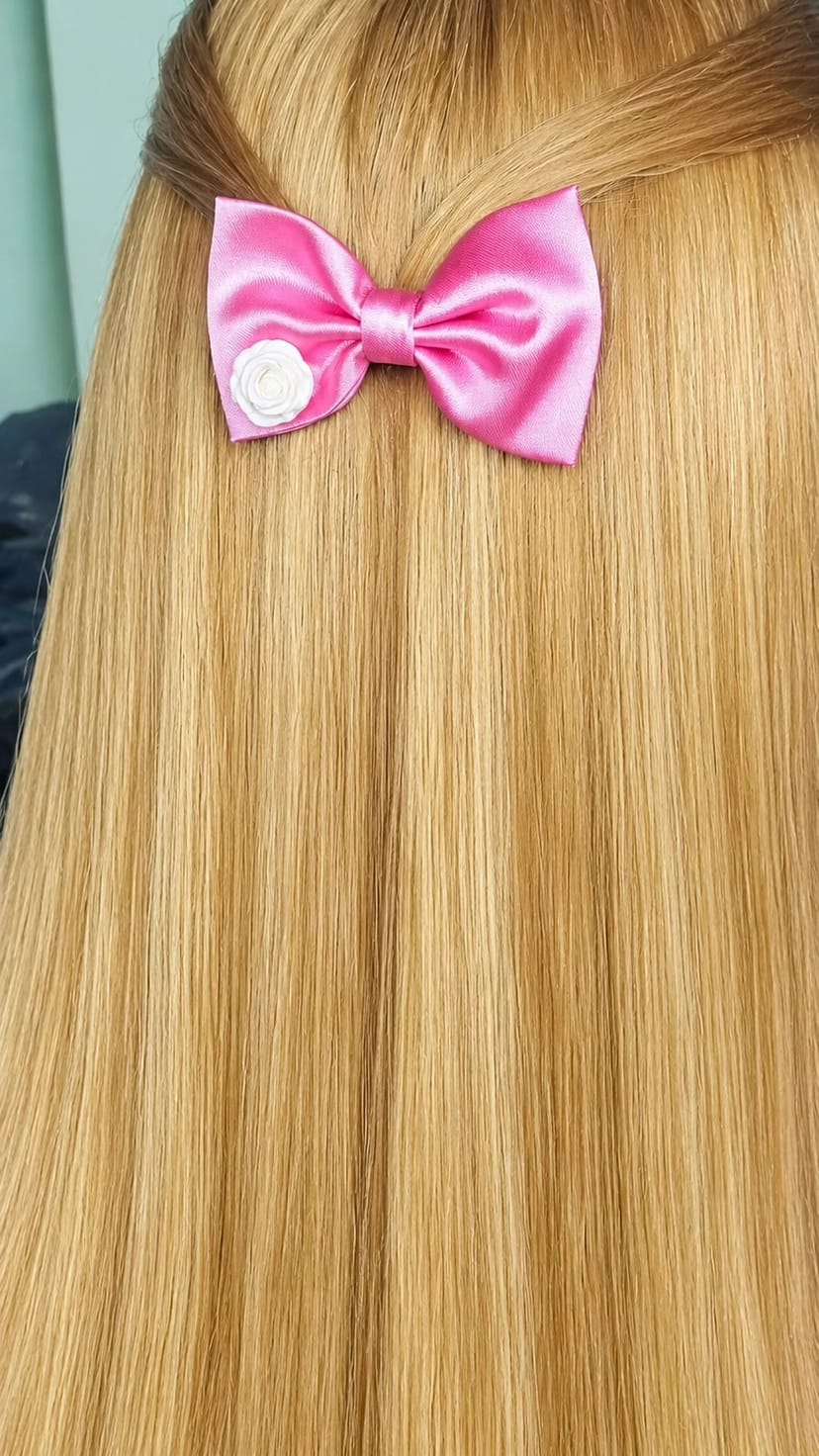π Cute Pink Bow Hair Accessory π